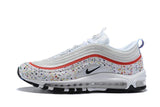 Nike Air Max 97 White Red Shoes Sale Men Size US 7, 8, 8.5, 9, 10, 11