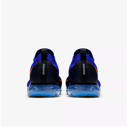 Nike Air Vapormax Flyknit 2 Blue Black Orange Shoes Sneakers Men Sale Size US 7, 8, 8.5, 9, 10, 11