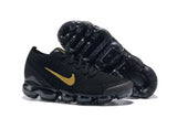 Nike Air Vapormax Flyknit 3 Black Gold White Shoes Sneakers Men Sale Size US 7, 8, 8.5, 9, 10, 11