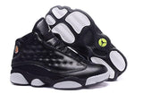 Nike Air Jordan Men 13 Retro Black Hyper White Basketball Men