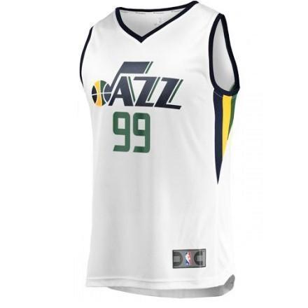 Association Fastbreak Replica Jersey  MensApparelJerseys  Utah Jazz  Crowder Jae  Primary  White
