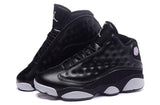 Nike Air Jordan Men 13 Retro Black Hyper White Basketball Men