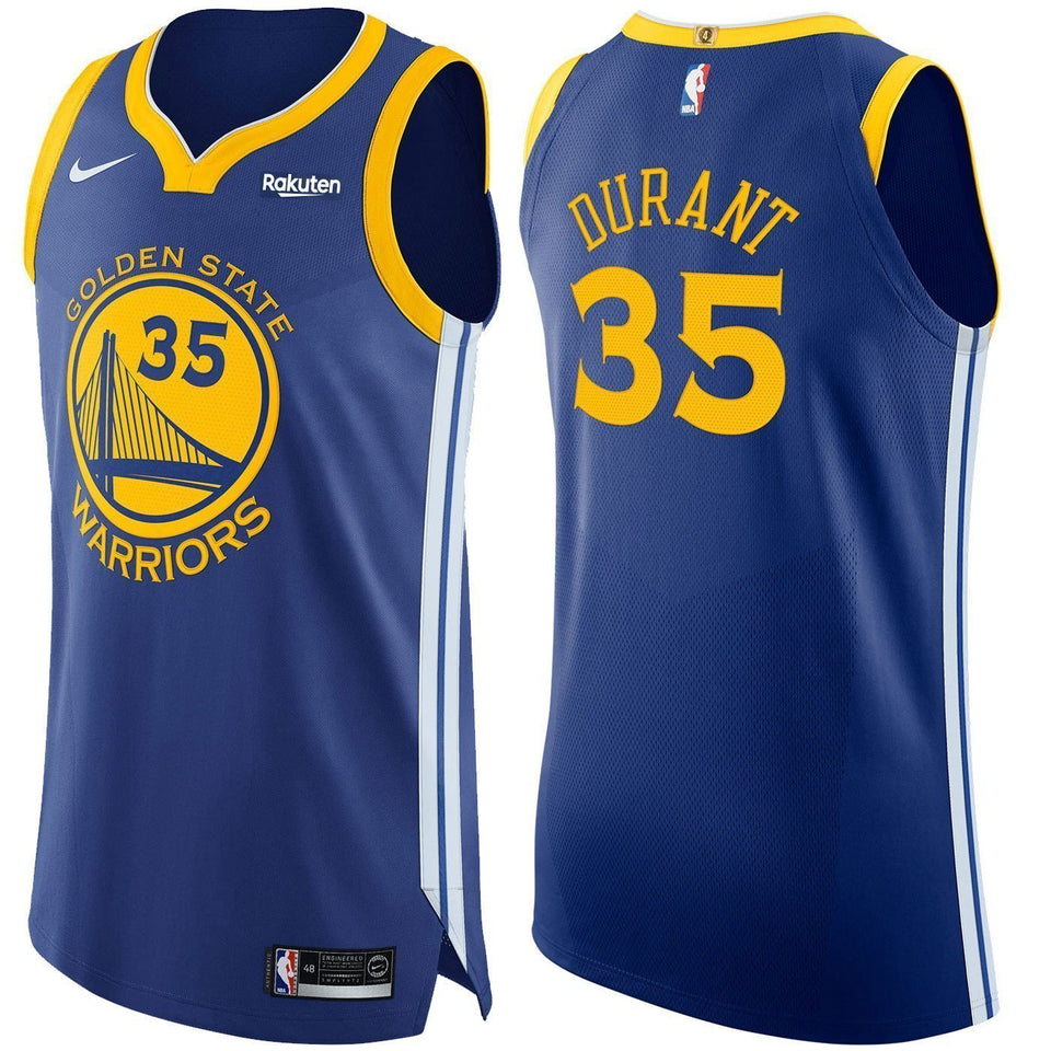 Kevin Durant Golden State Warriors Authentic On Court Icon Jersey  Royal