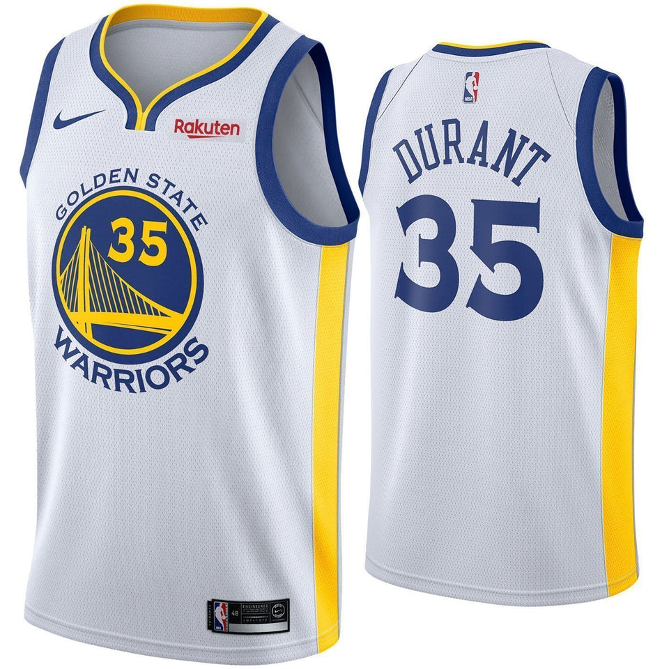 Kevin Durant Golden State Warriors Swingman Association Jersey  White