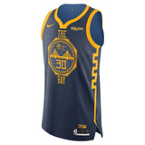 Stephen Curry Golden State Warriors Authentic On Court Jersey  Indigo
