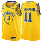 Klay Thompson Golden State Warriors Swingman Hardwood Classic Jersey  Gold