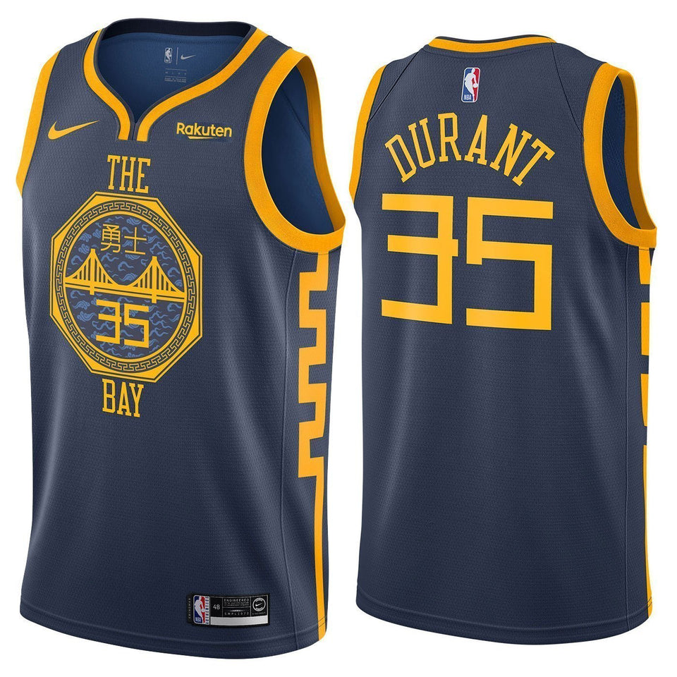 Kevin Durant Golden State Warriors City Edition Swingman Jersey  Indigo