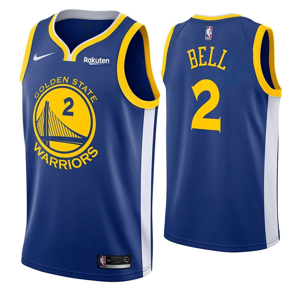 Jordan Bell Golden State Warriors Swingman Icon Jersey  Royal