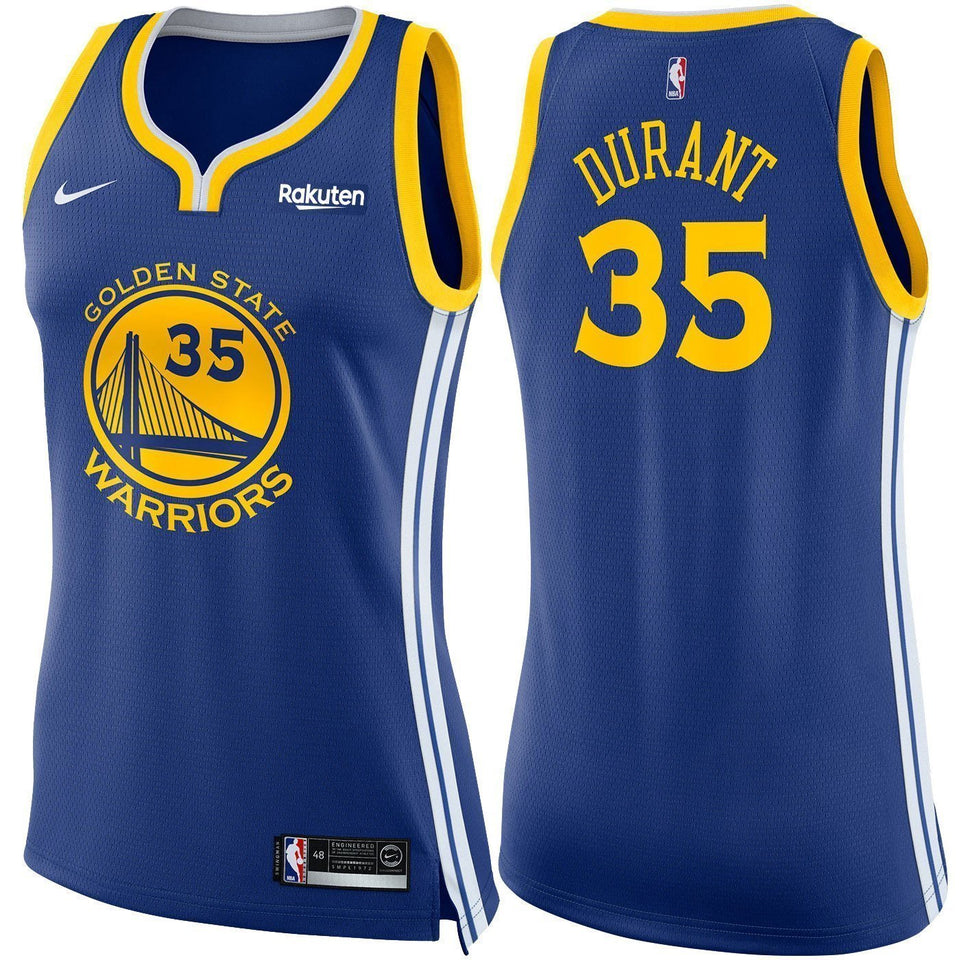 Women's Kevin Durant Golden State Warriors Swingman Icon Jersey  Blue
