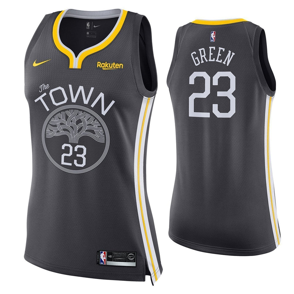 Women's Draymond Green Golden State Warriors Swingman Jersey  Grey