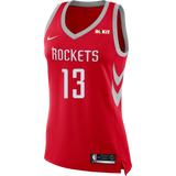 Women's James Harden Houston Rockets Icon Edition Swingman Jersey  Red