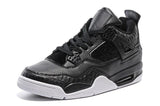 Nike Air Jordan 4 Retro Black White Basketball Men