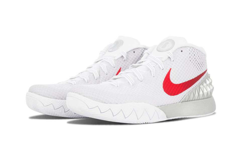 Nike Kyrie 1 Lmtd White/unvrsty Red-mtllc Slvr