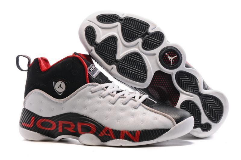 Nike Air Jordan Jumpman Team II White/Red/Black Shoes Basketball Men