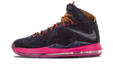 Nike Lebron 10 Ext Denim Qs Mid Navy/mid Nvy-hzlnt-frbrry