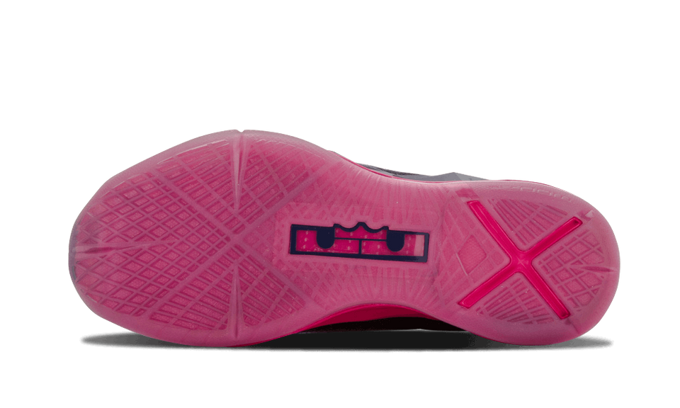 Nike Lebron 10 Ext Denim Qs Mid Navy/mid Nvy-hzlnt-frbrry