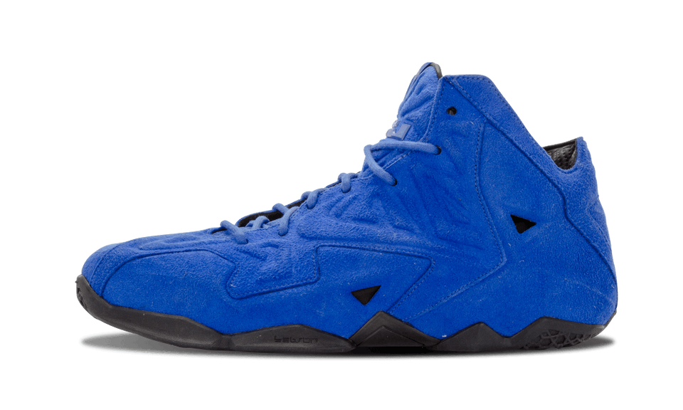Nike Lebron 11 Ext Suede Qs Game Royal/game Royal-black
