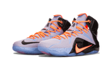 Nike Lebron 12 Aluminum/sunset Glow-ht Lv-blk