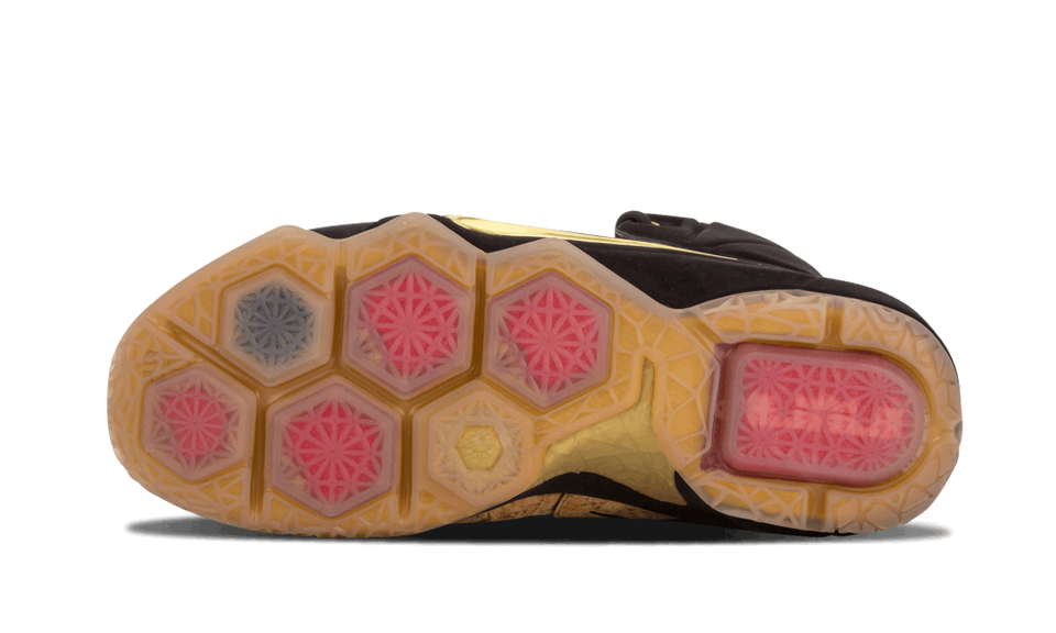 Nike Lebron 12 Ext Cork Natural/natural-blk-mtllc Gld