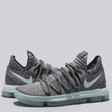 Nike Zoom Kd 10 Basketball Shoe - Cool Grey/igloo-white - Mens