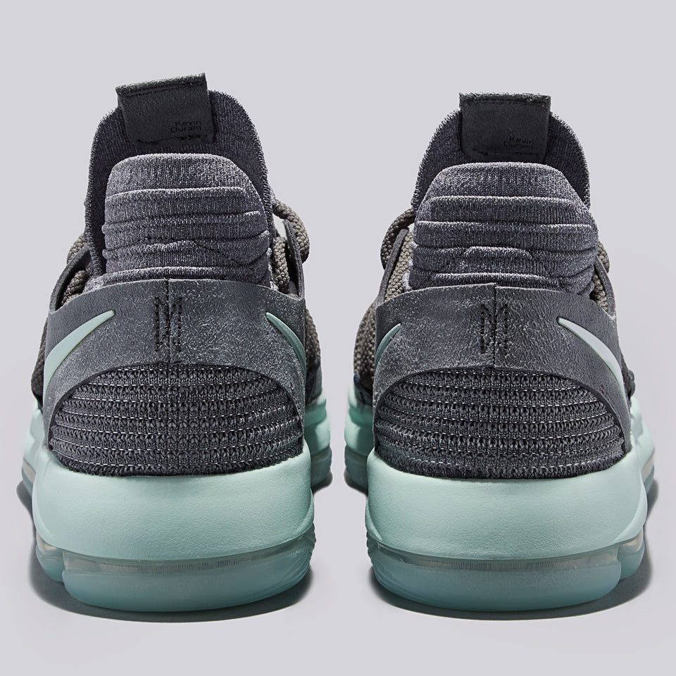 Nike Zoom Kd 10 Basketball Shoe - Cool Grey/igloo-white - Mens