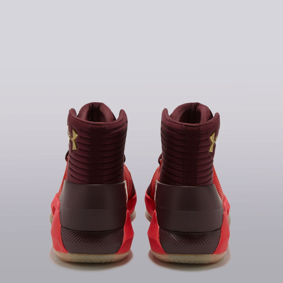 Under Armour Drive 4 Basketball Shoe - Red - Mens