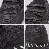 Adidas Crazy Explosive Low Primeknit 2017 Basketball Shoe - Triple Black