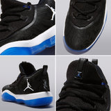 Jordan Super Fly 2017 Low Basketball Shoe - Black/white-hyper Royal - Mens