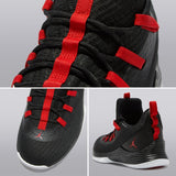 Jordan Ultra Fly 2 Low Basketball Shoe - Black/university Red-white - Mens