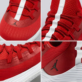 Jordan Ultra Fly 2 Low Basketball Shoe - Gym Red/black-white - Mens