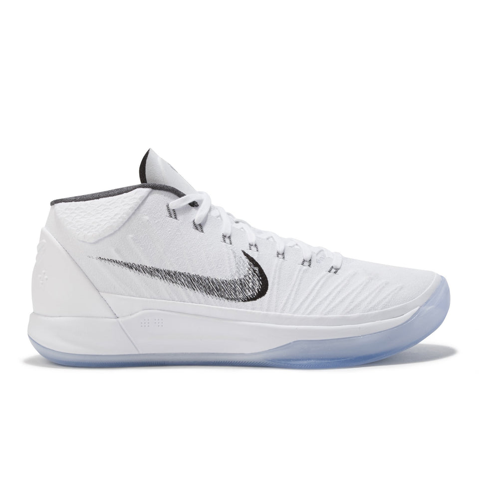 Nike Kobe A.d. 1 Basketball Shoe - White/metallic Silver-ice - Mens