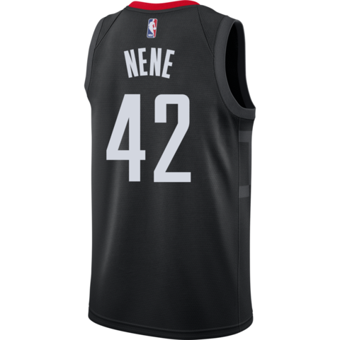 Nene Houston Rockets Statement Edition Swingman Jersey  Black