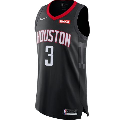 Chris Paul Houston Rockets Statement Edition Authentic Jersey  Black