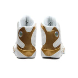 Men's Jordan 13 Dmp Basketball Shoes - White Gold