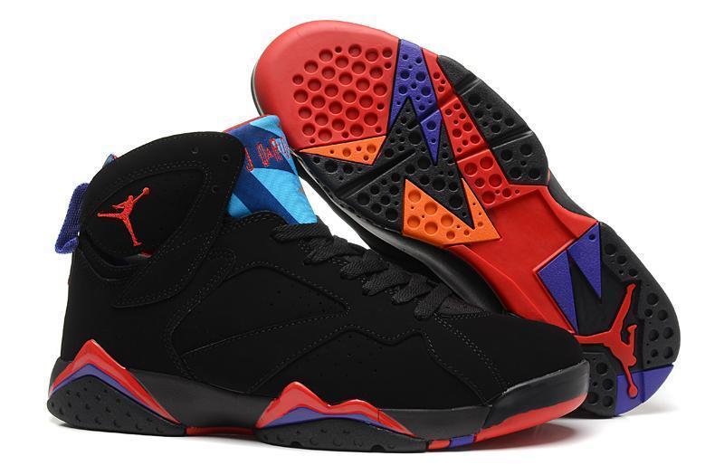 Nike Air Jordan 7 Retro Black Shoes Basketball Men