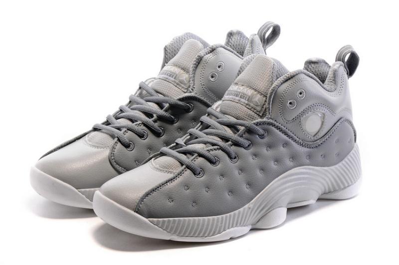 Nike Air Jordan Jumpman Team II Grey Shoes Basketball Men