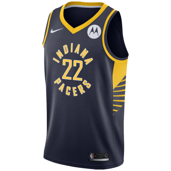 Tj Leaf Indiana Pacers Nike Icon Edition Swingman Jersey  Navy