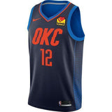 Oklahoma City Thunder Nike Youth Adams Statement Swingman Jersey  Navy