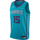 Men's Jordan Brand Kemba Walker Teal Charlotte Hornets Swingman Sponsor Patch Jersey – Icon Edition  Aqua