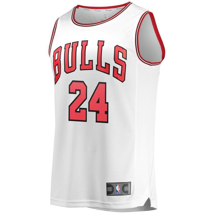 Men's Fanatics Branded Lauri Markkanen White Chicago Bulls Fast Break Replica Jersey  Association Edition  White