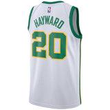 Men's Nike Gordon Hayward White Boston Celtics City Edition Swingman Jersey  White