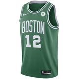 Men's Nike Terry Rozier Green Boston Celtics Swingman Sponsor Patch Jersey  Icon Edition  Green
