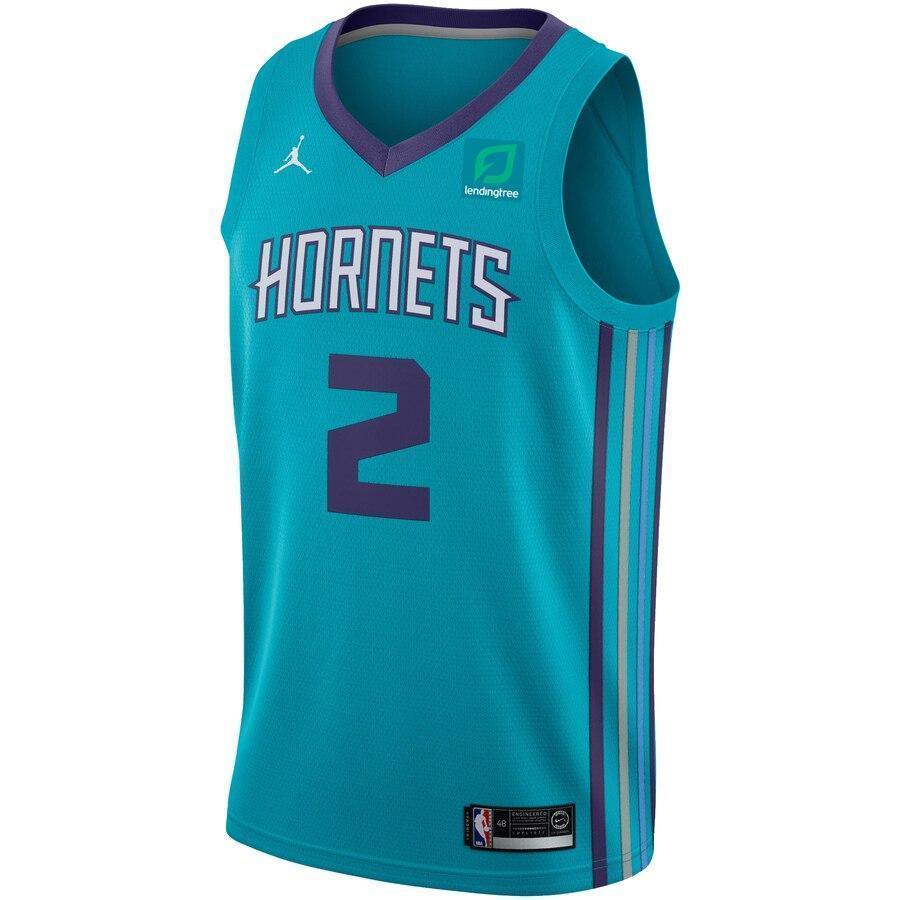 Men's Jordan Brand Marvin Williams Teal Charlotte Hornets Swingman Sponsor Patch Jersey – Icon Edition  Aqua