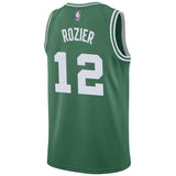Men's Nike Terry Rozier Green Boston Celtics Swingman Sponsor Patch Jersey  Icon Edition  Green