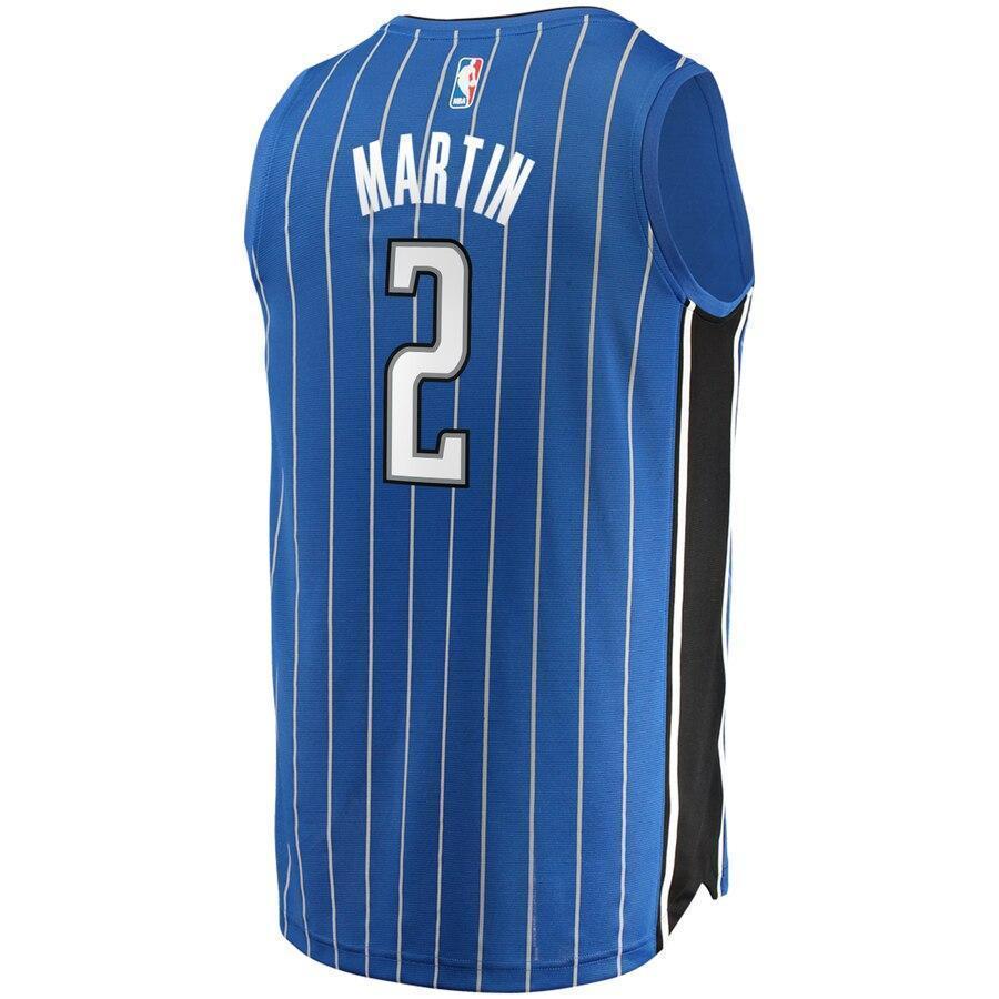 Men's Fanatics Branded Jarell Martin Blue Orlando Magic Fast Break Replica Jersey – Icon Edition  Blue