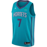 Men's Jordan Brand Dwayne Bacon Teal Charlotte Hornets Swingman Sponsor Patch Jersey – Icon Edition  Aqua