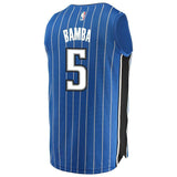 Men's Fanatics Branded Mohamed Bamba Blue Orlando Magic  NBA Draft First Round Pick Fast Break Replica Jersey – Icon Edition  Blue
