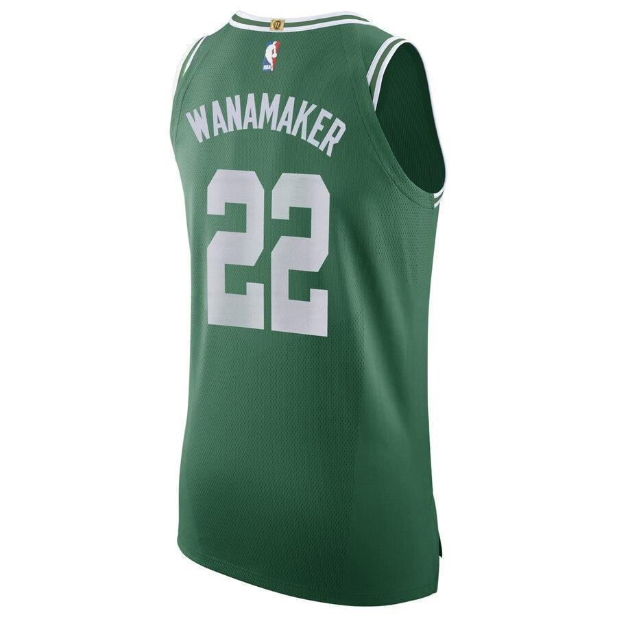 Men's Nike Brad Wanamaker Green Boston Celtics Authentic Sponsor Patch Jersey – Icon Edition  Green