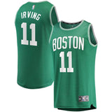 Youth Fanatics Branded Kyrie Irving Green Boston Celtics Fast Break Replica Jersey  Icon Edition  Green