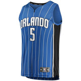Men's Fanatics Branded Mohamed Bamba Blue Orlando Magic Fast Break Replica Jersey – Icon Edition  Blue